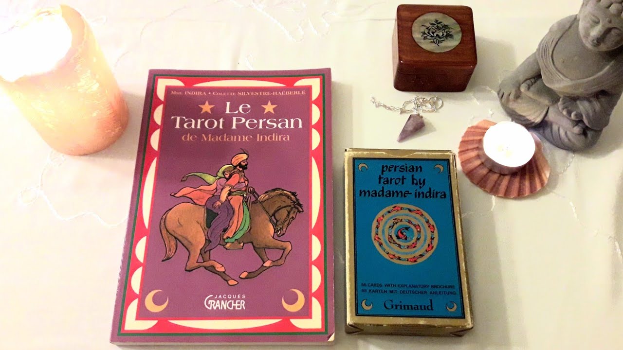 COFFRET TAROT PERSAN DE MADAME INDIRA - COLETTE SILVESTRE