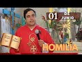 EVANGELIO DE HOY sábado 1 de junio del 2024 - Padre Arturo Cornejo