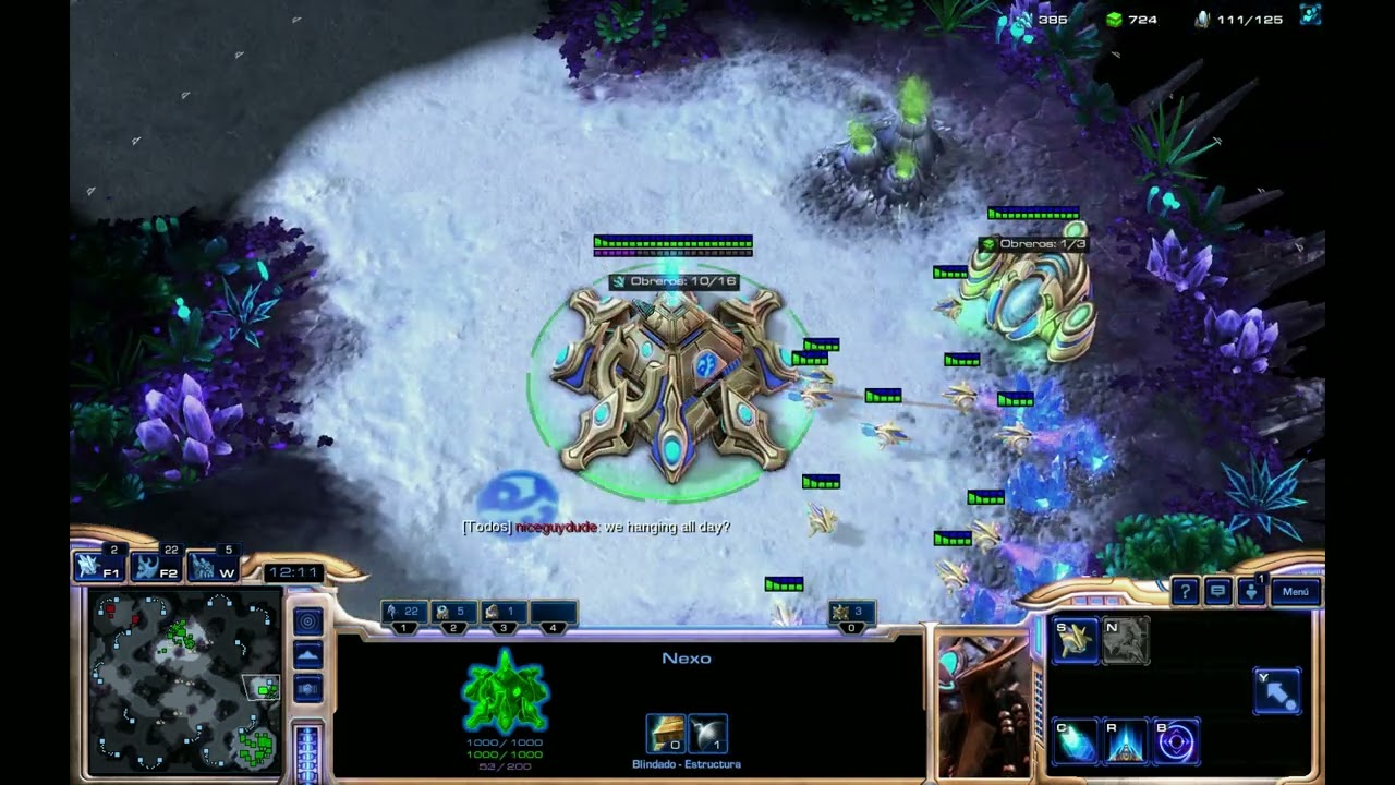 2 Victoria seguida con PROTOS vs Terran full lento??? Gameplay PC