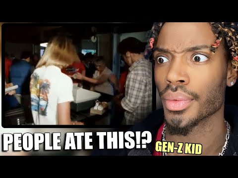 SHOCKED Gen Z Reacts to What High School Lunch Looked Like in 1979!