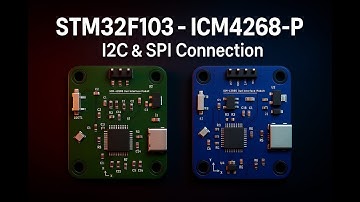 STM32F103 & ICM42688 | Communication via SPI and I2C + Type-C | KiCad PCB Design + 3D View