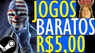 STEAM SPRING SALE 2023 - 96 EXCELENTES JOGOS BARATOS por MENOS de 5 REAIS  AGORA no PC!! 