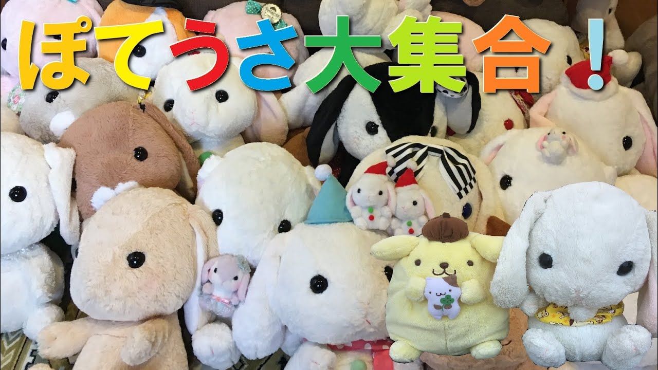 ぽてうさろっぴー新商品！新作「キバぐるみ」のアーム設定！GAO新宿