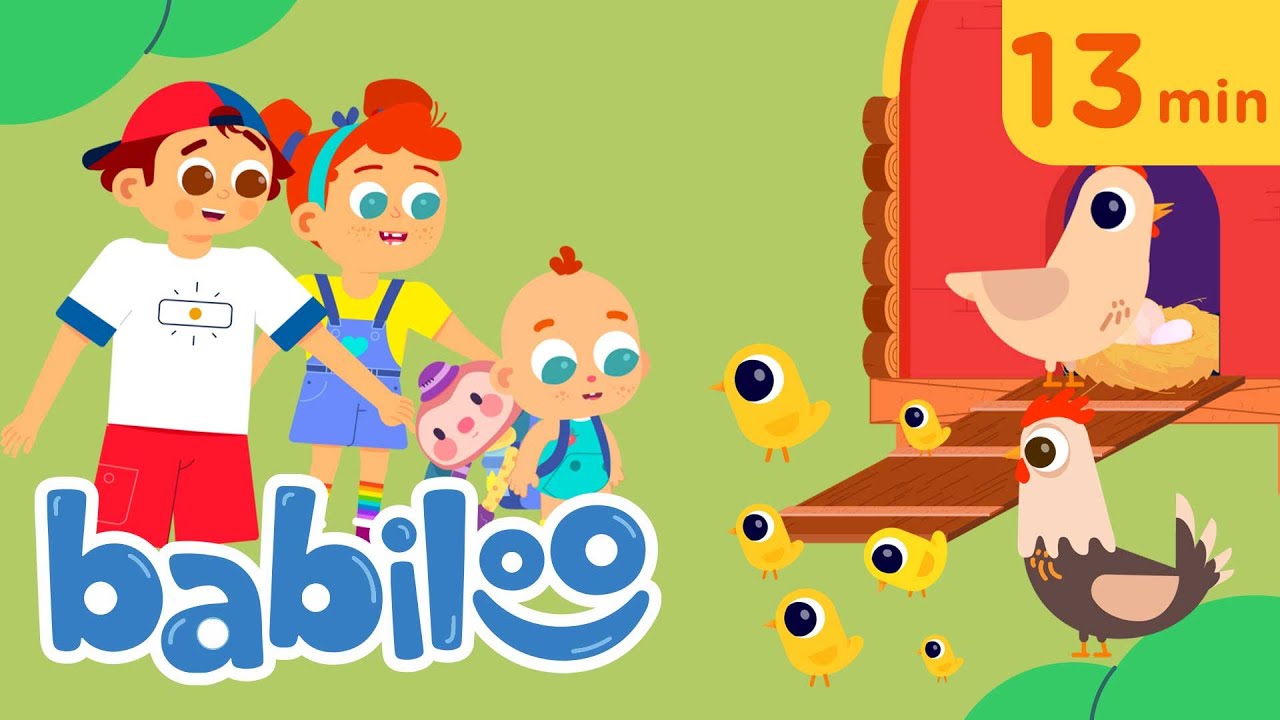 #AnimalsSong & More Kids Songs 😍| Babiloo #NurseryRhymes & #KidsSongs ...