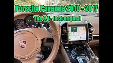 Installation Porsche Cayenne 8.4" (2011-2016) HD IPS Navigation & Infotainment System