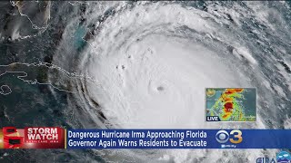 Florida Governor Warns Residents To Evacuate As Irma Approaches
