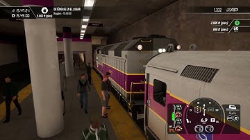 Train Sim World 3® F40PH-3C MBTA Boston to Stoughton