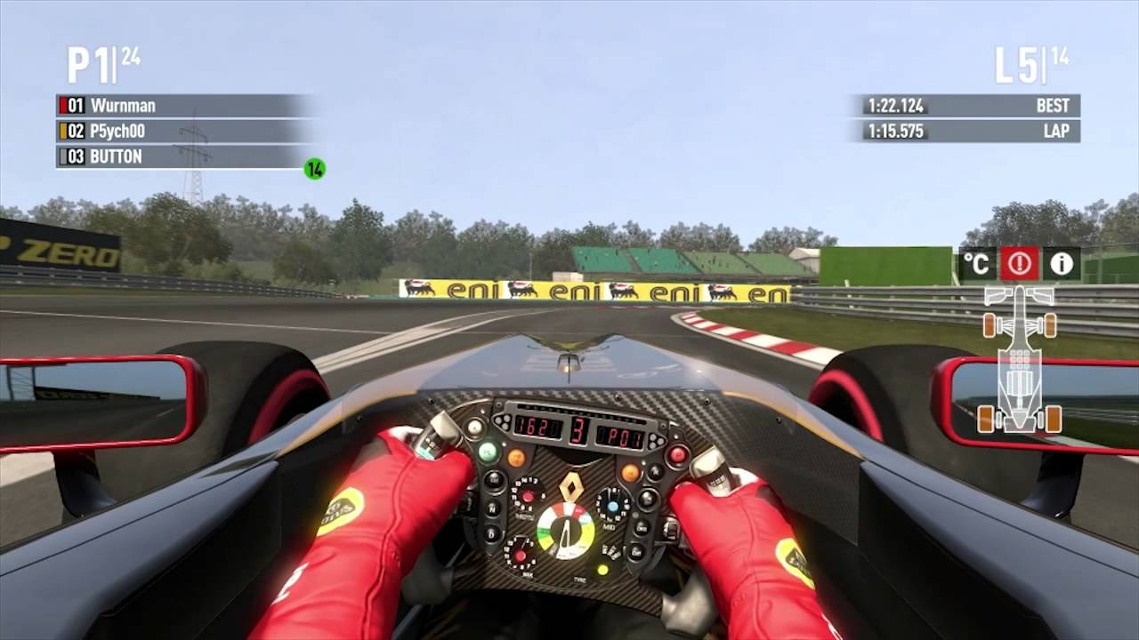 F1 2011 Lotus Co-Op, Hungary, 720p