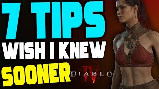 Diablo 4 - 7 Tips I Wish I Knew SOONER Season 4