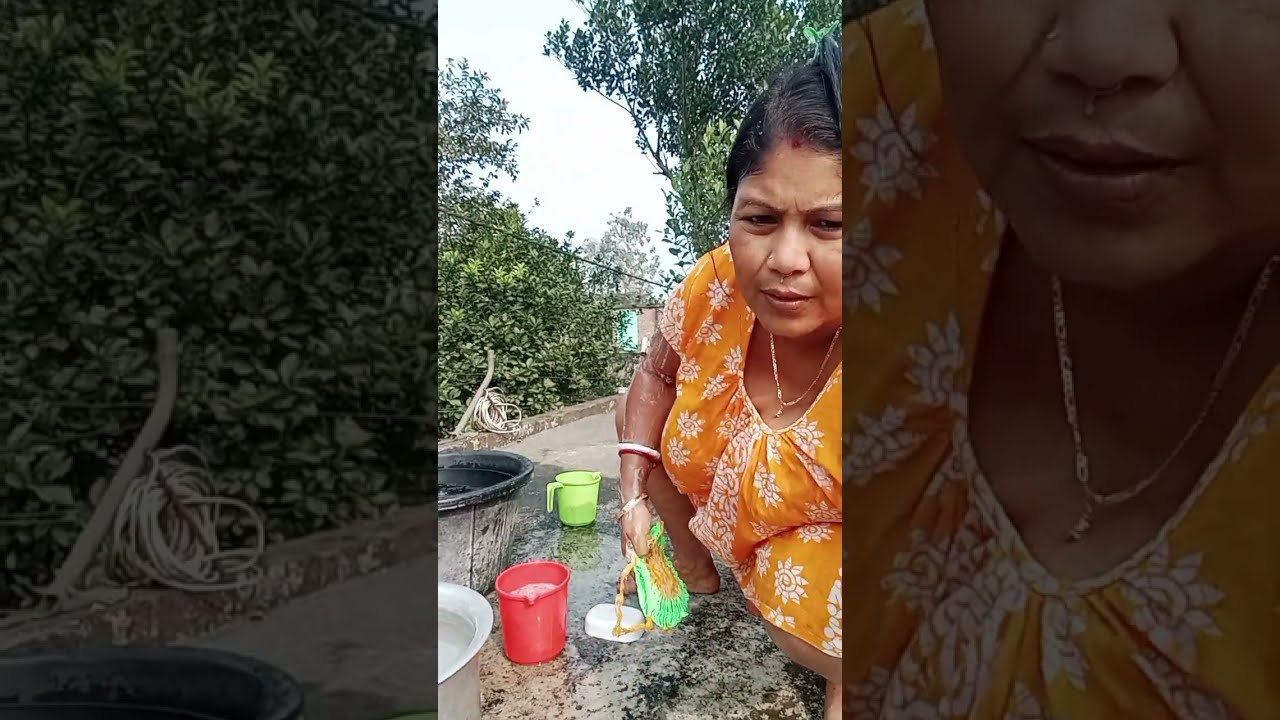 বন্ধুরা যা যা ঠান্ডা পড়েছে আজকে ঠান্ডা জলের সাথে গরম জল মিশিয়ে স্নানটা করলাম 🥰🥰