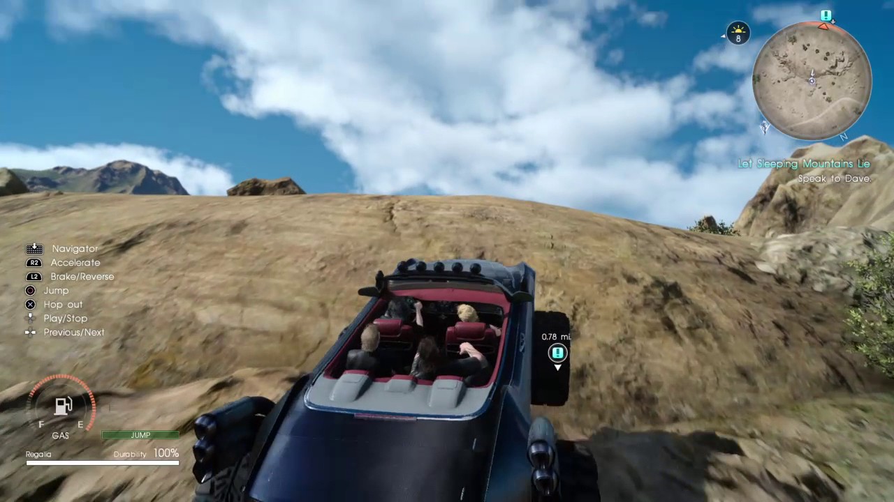FINAL FANTASY XV walkthrough Part 20 Regalia TYPE-D - YouTube