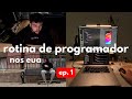 Minha rotina como programador nos eua com 2 trabalhos 