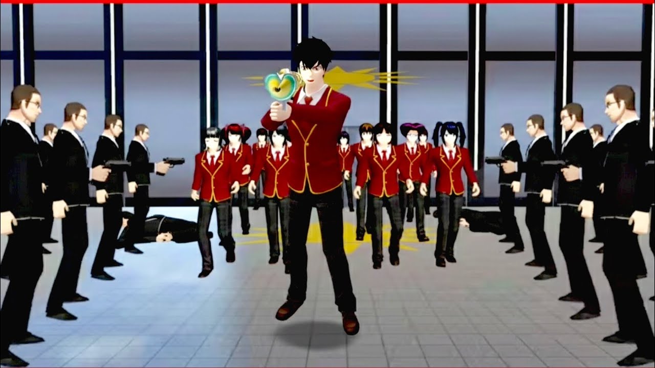 TomBoy Gang || SAKURA School Simulator#viral #gaming 