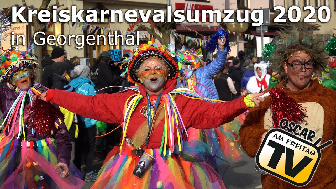 Kreiskarnevalsumzug 2020 in Georgenthal