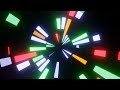 Colorful party dance flashing disco lights rotating neon bright background