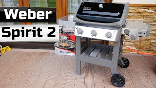 Газовый гриль Weber Spirit 2 (E320 GBS) - Обзор и готовка