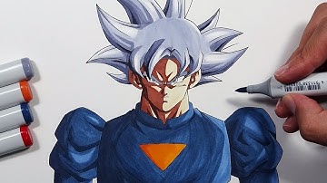 Goku Ultra Instinct Drawing Easy Full Body - Download How To Draw Goku Mui Mp3 Free And Mp4