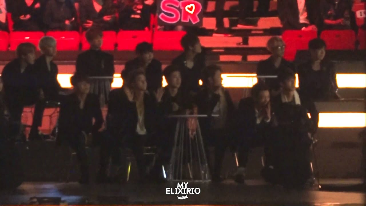 151202 MAMA in HONG KONG : BTS REACT TO CL'S HELLO BITCHES