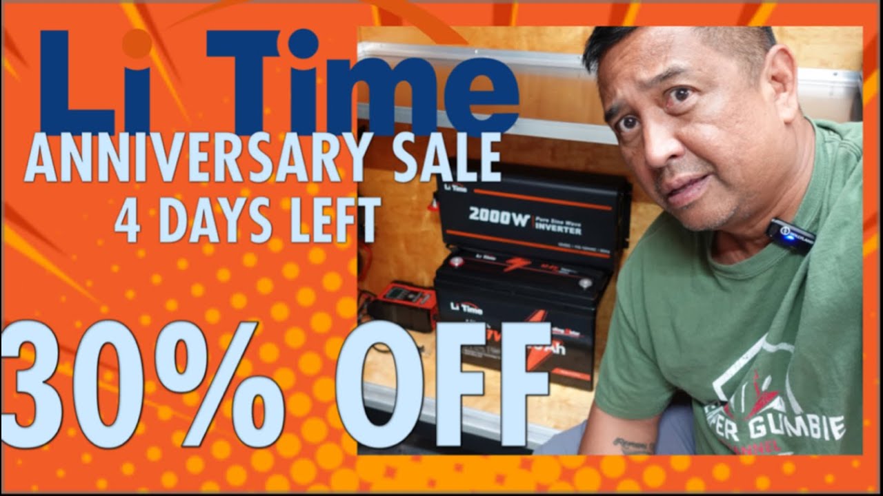Li TIME LITHIUM TROLLING BATTERY Anniversary SALE 30% OFF - S2 - E55 ...