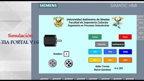 Video práctica "Control de Motor a Pasos con PLC a través de HMI"