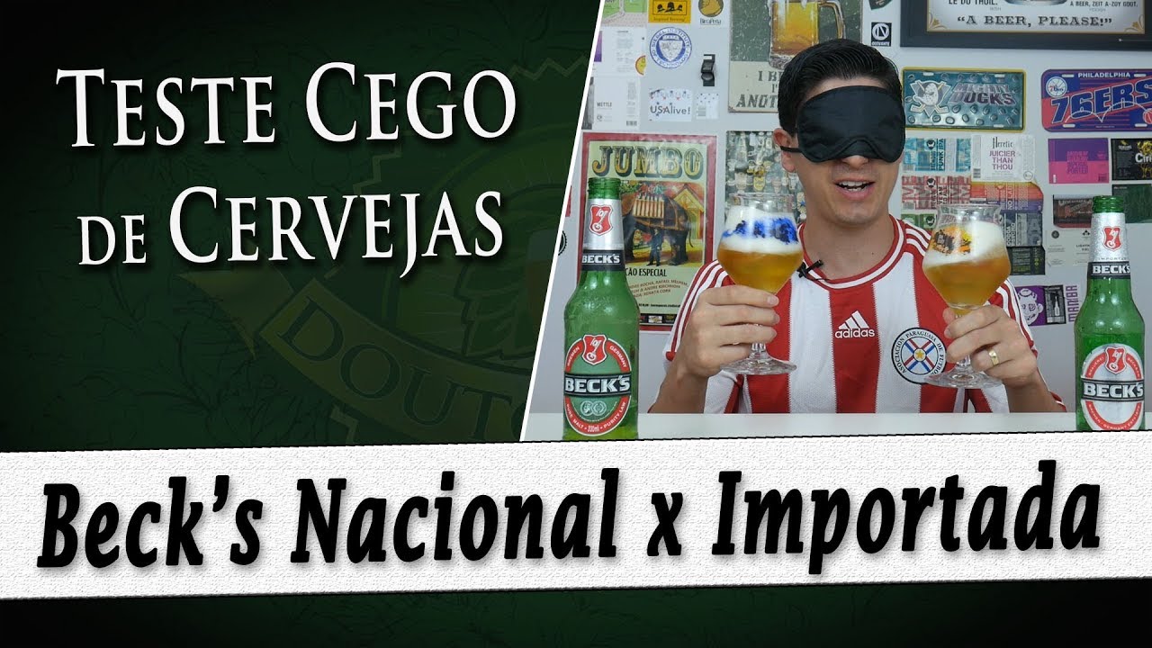 Teste Cego Beck's nacional x importada | DB