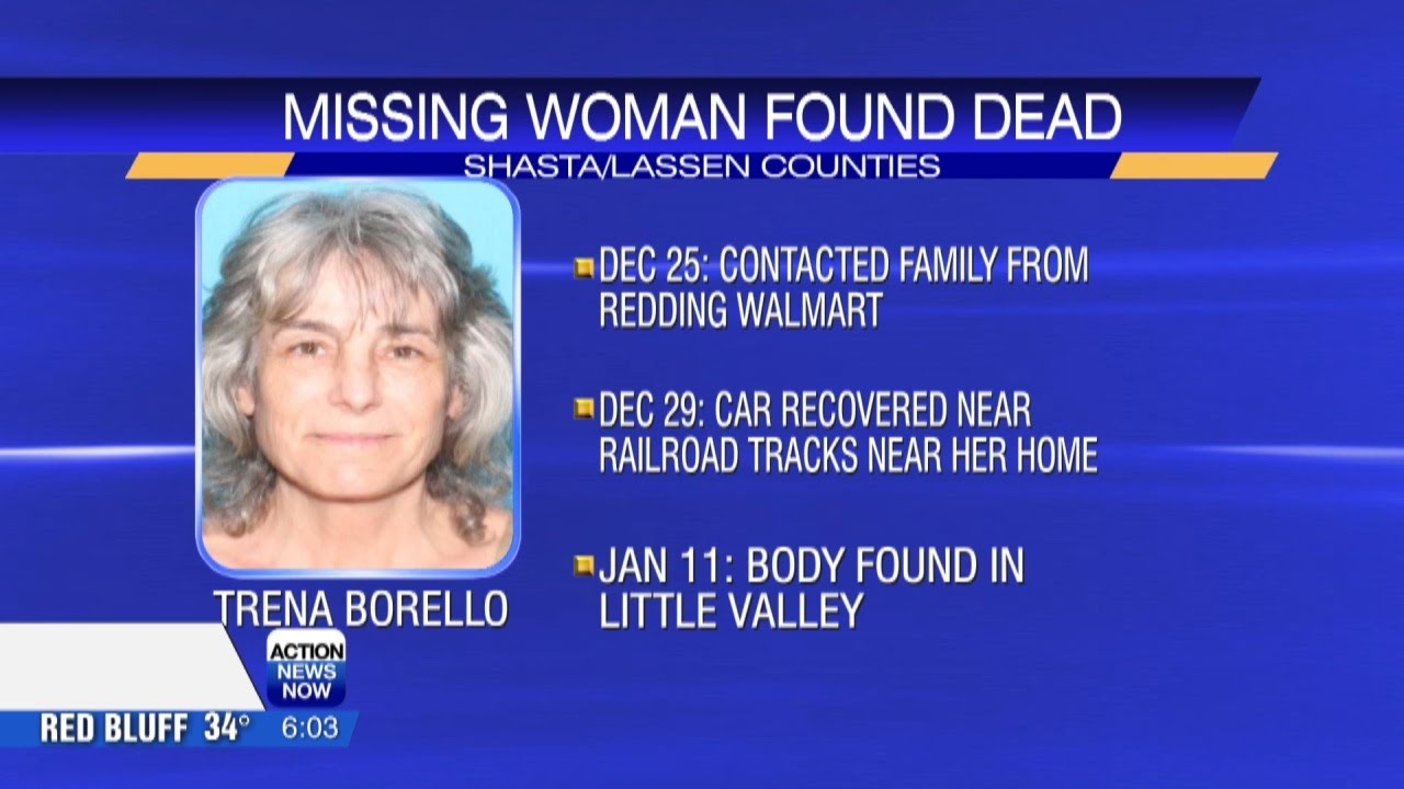 Missing woman found dead in the woods near the Shasta-Lassen County ...
