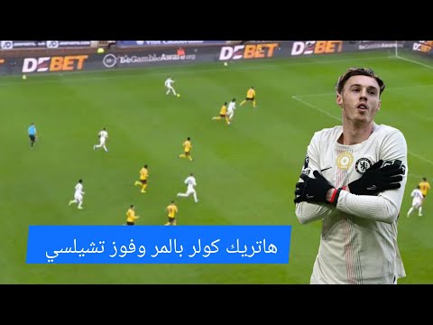 ملخص مباراة تشيلسي و ولفرهامبتون اليوم أهداف مباراة تشيلسي و ولفرهامبتون هاتريك كول بالمر