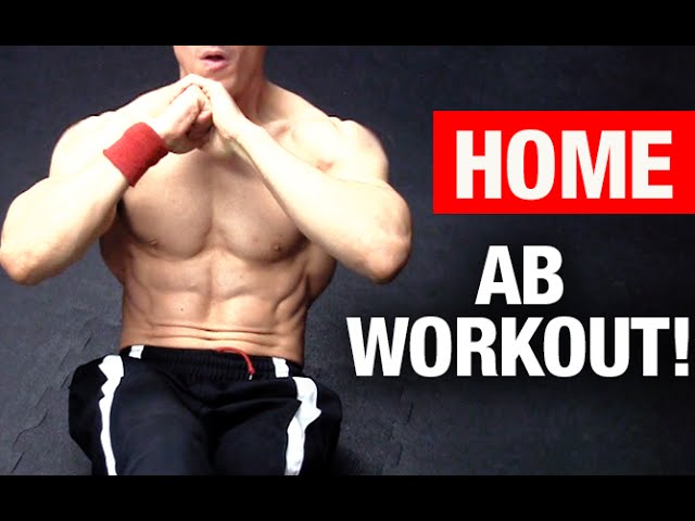 12 Minute 4x4 Abs Workout at Home - No Equipment