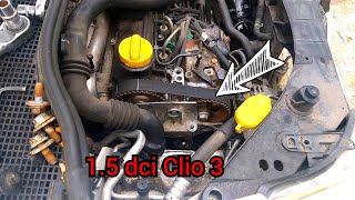 Replacing the timing belt at home. Renault Clio 1.5 dci k9k by Moto Serwis 6,633 views 6 months ago 16 minutes