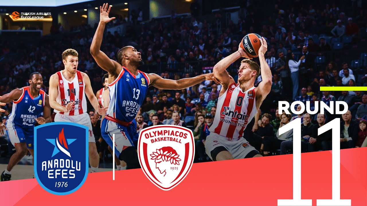 Clyburn, Micic lead Efes comeback! Round 11, Highlights Turkish Airlines EuroLeague