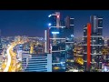 Шум и звуки ночного города, ночной трафик в мегаполисах мира в 4К (timelapse / hyperlapse)