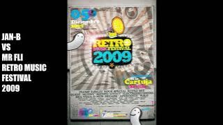 Mr Fli vs Jan B - Retro Music Festival 2009. Tandem de lujo en la Cartuja Sevilla. Retro Breakbeat