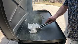 36" Blackstone Griddle Unboxing and Prep.  #blackstone #grilling #griddle