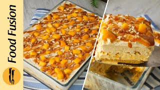 Mango Butterscotch Delight Recipe by Food Fusion