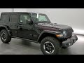 2021 JEEP WRANGLER RUBICON BLACK CLEARCOAT DUAL TOP WALK AROUND REVIEW 21J21 HOT! www.SUMMITAUTO.com