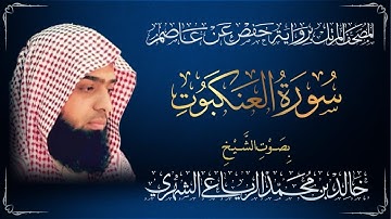 سورة العنكبوت -القارئ الشيخ خالد بن محمد الرياعي