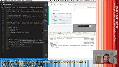 Testing message dispatch from Svelte component