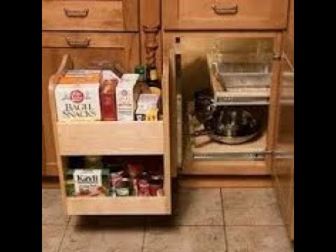Thomasville - Organization - Blind Corner with Roll Trays and Swing Out