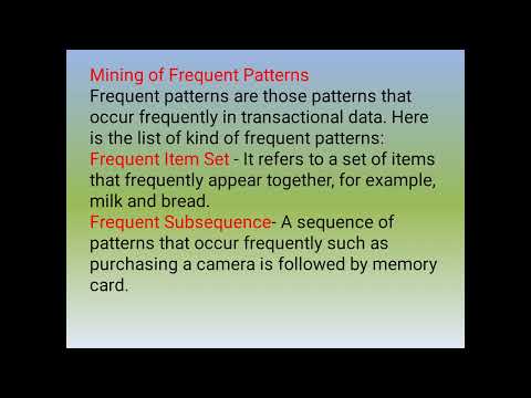 Data mining tasks
