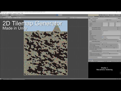2D Tilemap Generator in Unity
