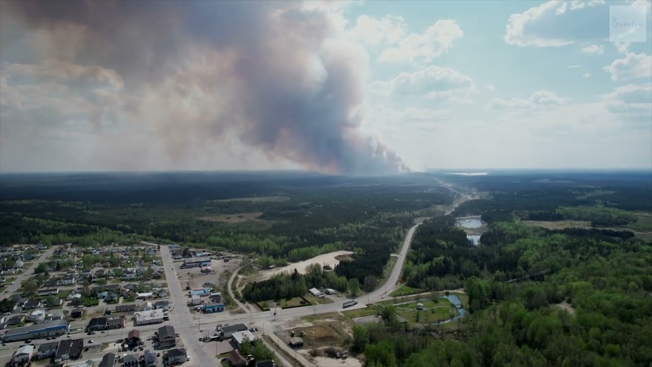 Un lien possible entre les trois feux à Chapais