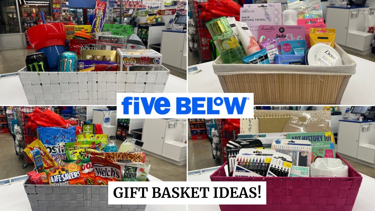 Does Five Below Sell Gift Cards FIVE BELOW GIFT BASKET IDEAS! | Vlogmas Day 10 - YouTube