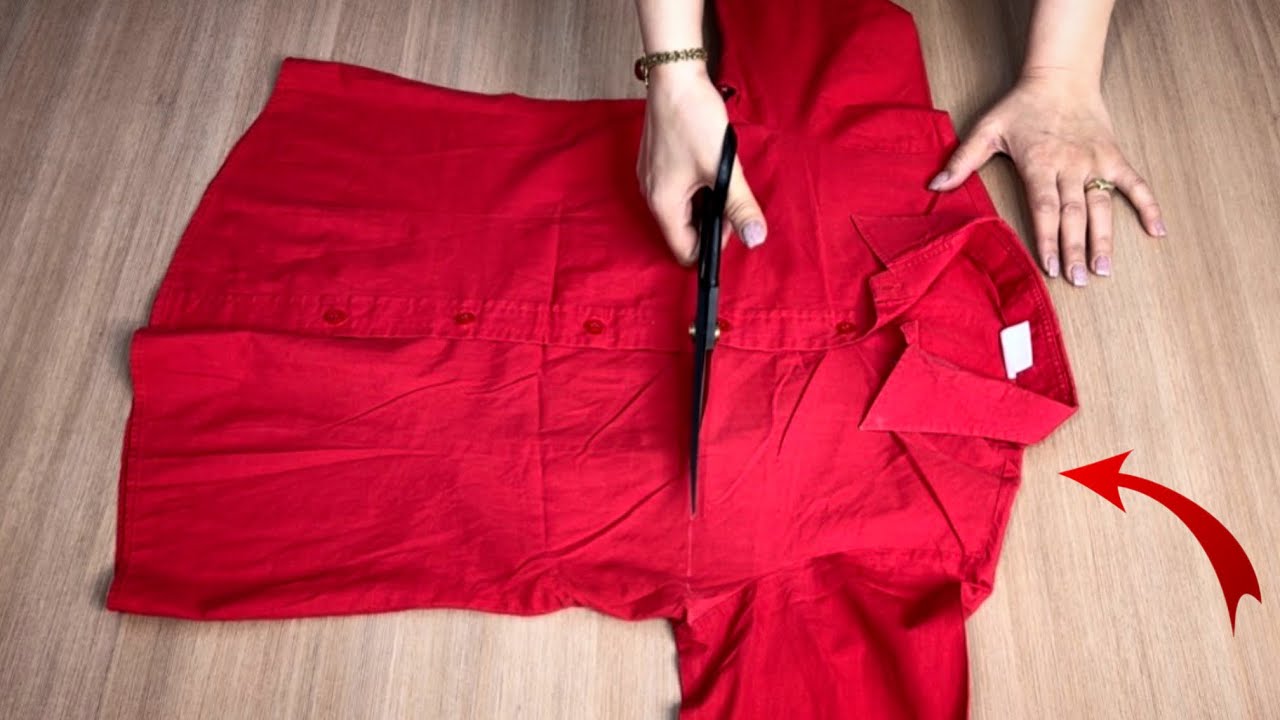 ✅💥 [DIY] Interesting tutorial ♻️ How to turn old clothes into new clothes | skirt | shirt |