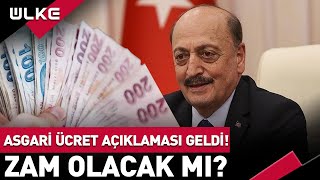 Bakan Bilginden Asgari Ücret Açıklaması Zam Olacak Mı?