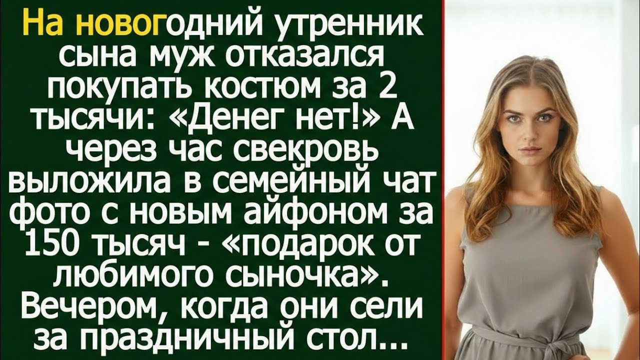 «Денег нет», — сказал он… и купил маме айфон за 150 тысяч