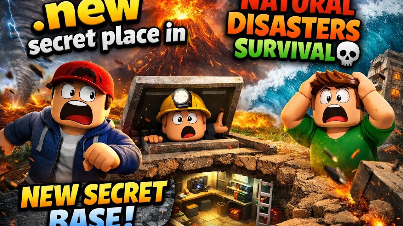 "Unlocking the Secret Place in Roblox Natural Disaster Survival" - YouTube