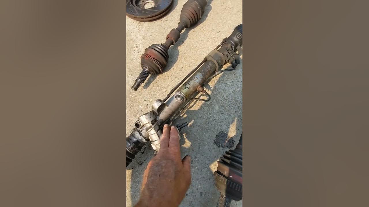 2001 Chrysler PT Cruiser Rack and Pinion Steering gear. YouTube