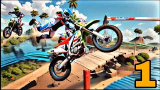 Motorcross Bike racing game play s part 1 challenge gameplay walkthrough part 1