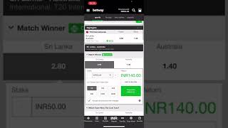 How to Bet in IPL || T20 || One day || Test Match || Betway app || Best app of beting || #beting screenshot 2