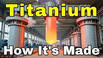 How Titanium Is Made – From Black Sand to Super Metal | THE MAKING